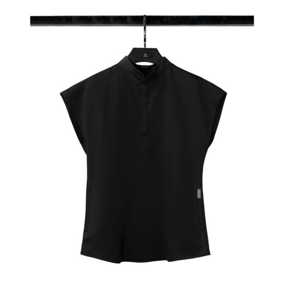 Black Collar Scrub Top - Image 5
