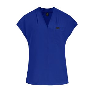 Royal Blue Scrub Top