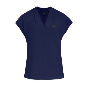 Navy Scrub Top